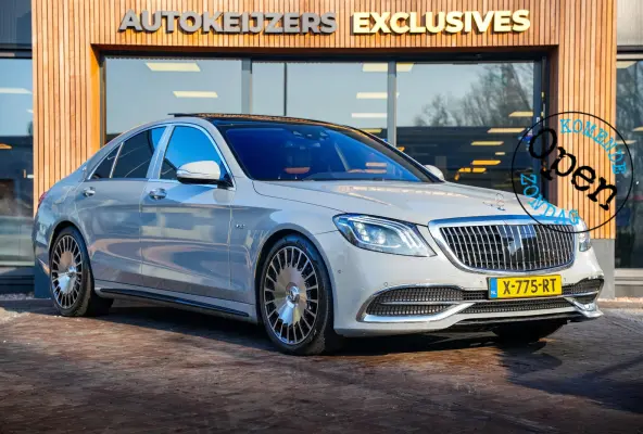 500 4Matic Lang Edition 1 Maybach pakket stoelmassage stoelverwarming stoelventilatie adaptieve cruisecontrol