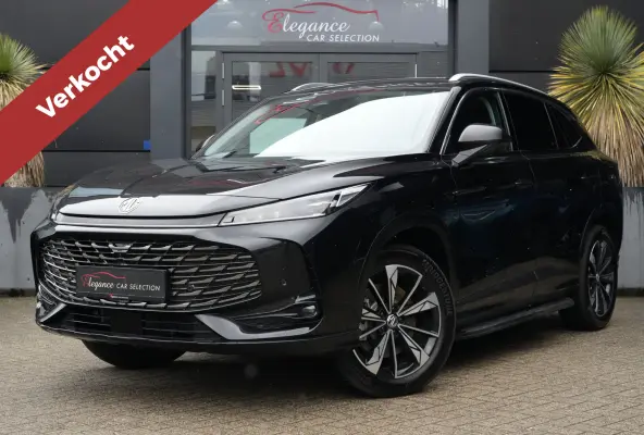 1.5 Plug-in Hybrid Luxury | 272 PK | Navigatie | 360° Camera | Stoelverwarming | Keyless | MG HS PHEV 1.5 Plug-in Hybrid Luxury 272 PK met plug-in hybride aandrijving, lederen bekleding, na