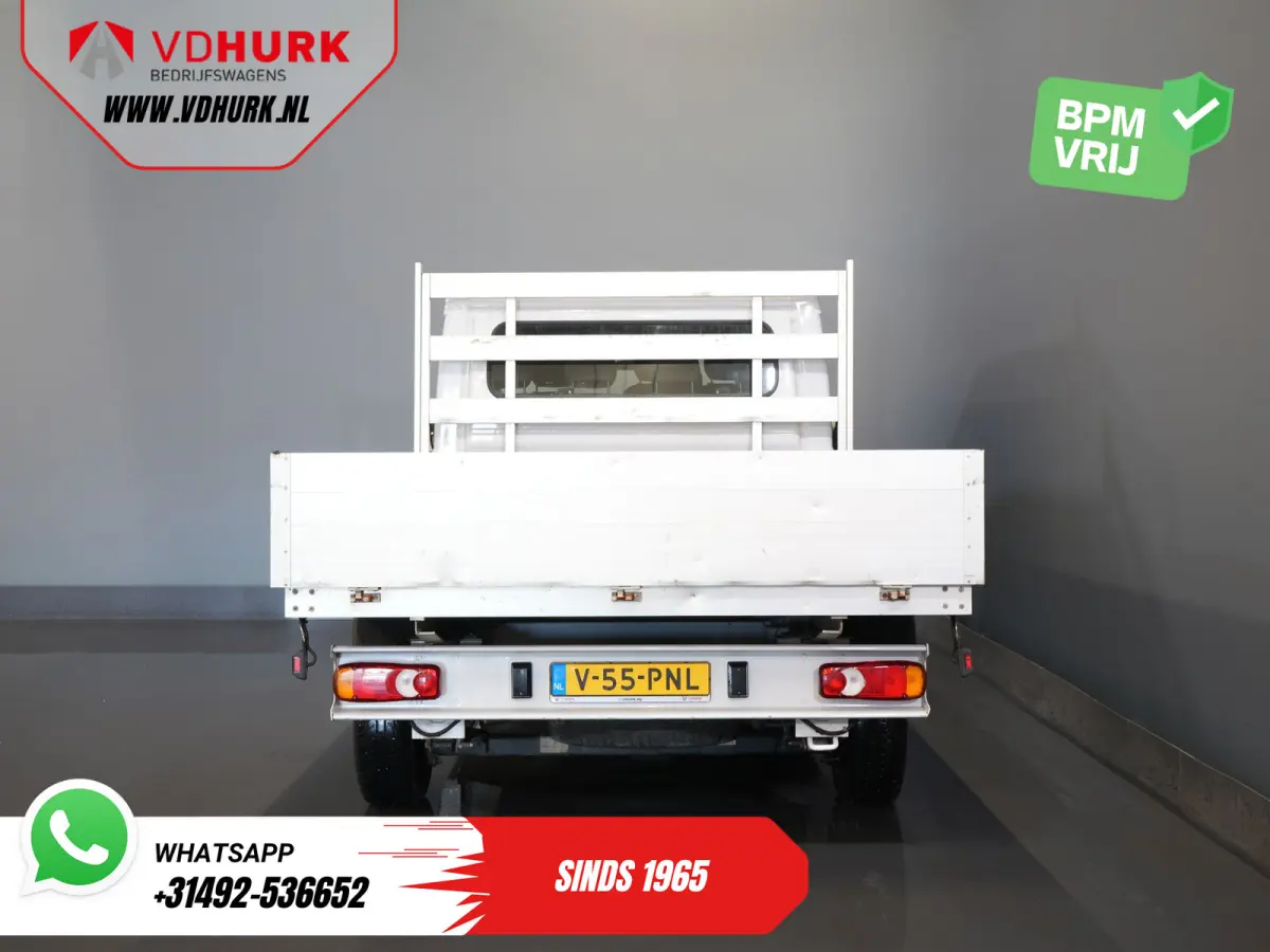 2.2 140 pk DC Dubbel Cabine Open Laadbak/ 7 Pers./ 2.5t Trekverm./ Cruise/ Airco/ 288x215x35/ Pick up