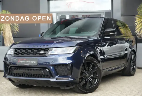 3.0 SDV6 HSE Dynamic | 306PK | Pano | Meridian | 360° | 21" | Land Rover Range Rover Sport HSE Dynamic 306 PK met 3.0 V6 diesel, panoramadak, Meridian audiosysteem, achteruitrijcamera, luch