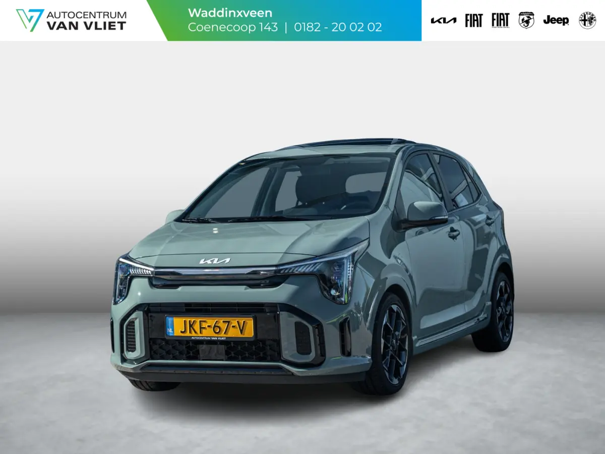 1.0 GDi GT-Line 5p. | 5 zits! | Mooie sportieve Picanto | Sunroof | Leder | Stoel & Stuurverwarming