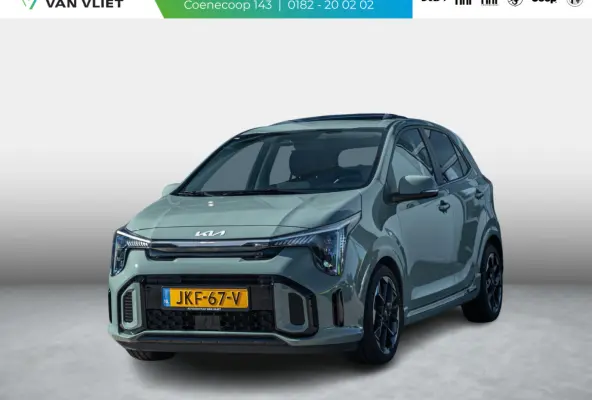 1.0 GDi GT-Line 5p. | 5 zits! | Mooie sportieve Picanto | Sunroof | Leder | Stoel & Stuurverwarming