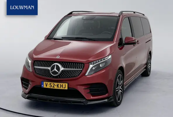 250d DC L3 AMG 4-Matic Maxton Spoilers Hyacinth Red metallic Dubbele Cabine Leder Dubbele Schuifdeur Lane Assist