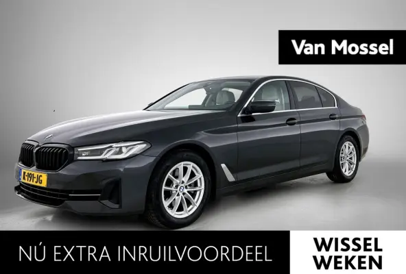 520i High Executive Edition | APPLE CARPLAY - ANDROID AUTO | LEDER | MEMORY | STOELVERWARMING | STOELKOELING | ELEKTRISCHE STUURKOLOM | SFEERVERLICHTING | CRUISE CONTROL | CLIMATE CONTROL |