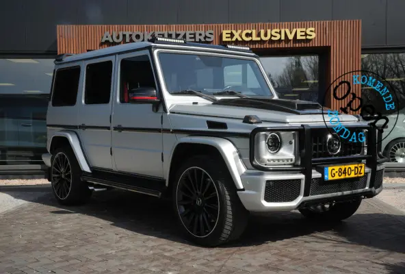 AMG 63 Brabus Look Schuifdak Designo Stoelvent. Sterrenhemel G63 AMG 7 persoons