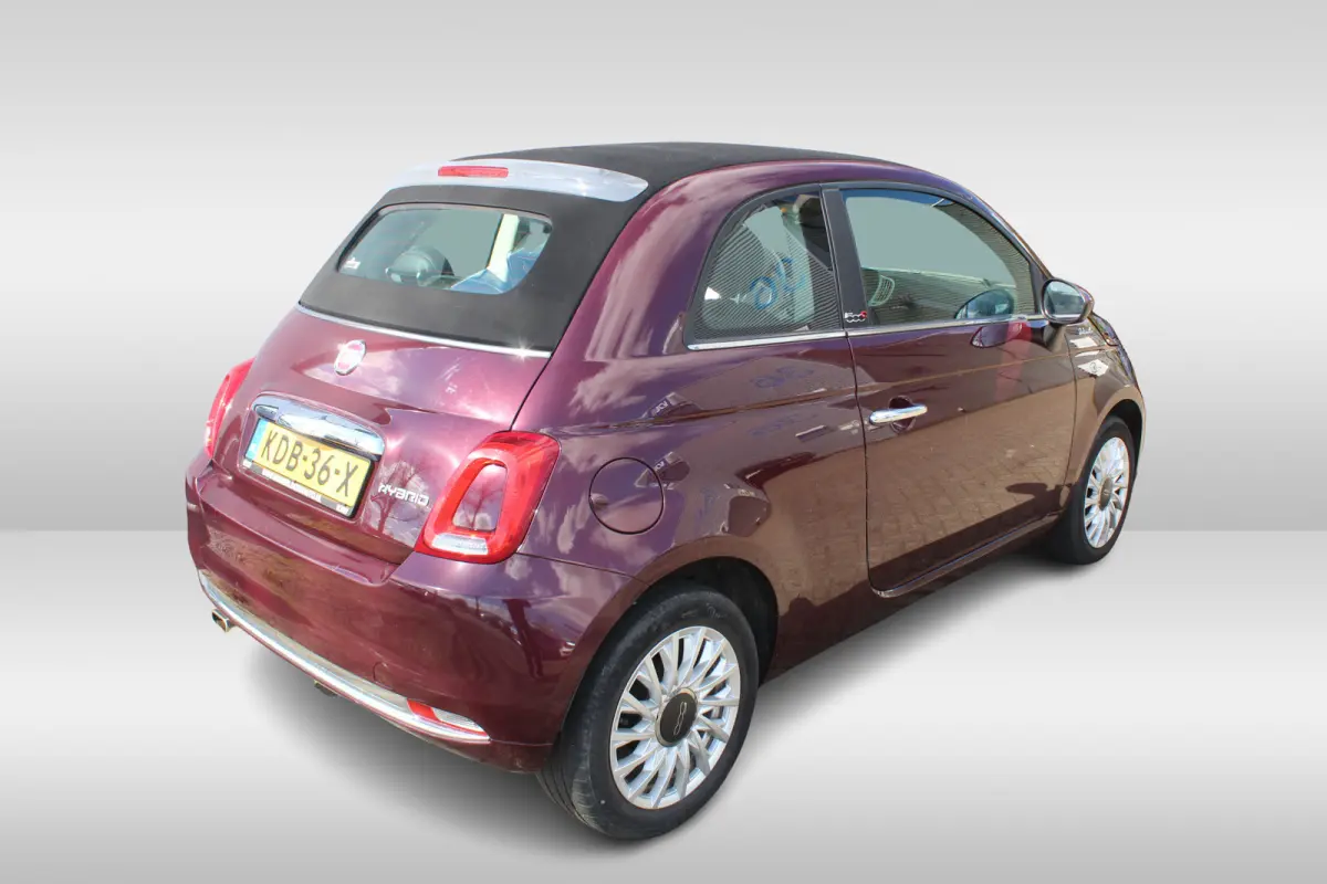1.0 Hybrid Dolcevita CABRIO l Lederen Bekleding l Cruise Control l Airco l Apple Carplay/ Android Auto l 15 Inch