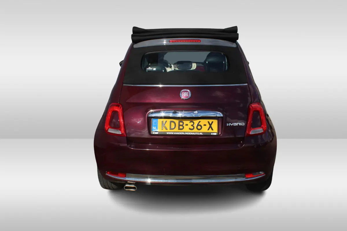 1.0 Hybrid Dolcevita CABRIO l Lederen Bekleding l Cruise Control l Airco l Apple Carplay/ Android Auto l 15 Inch