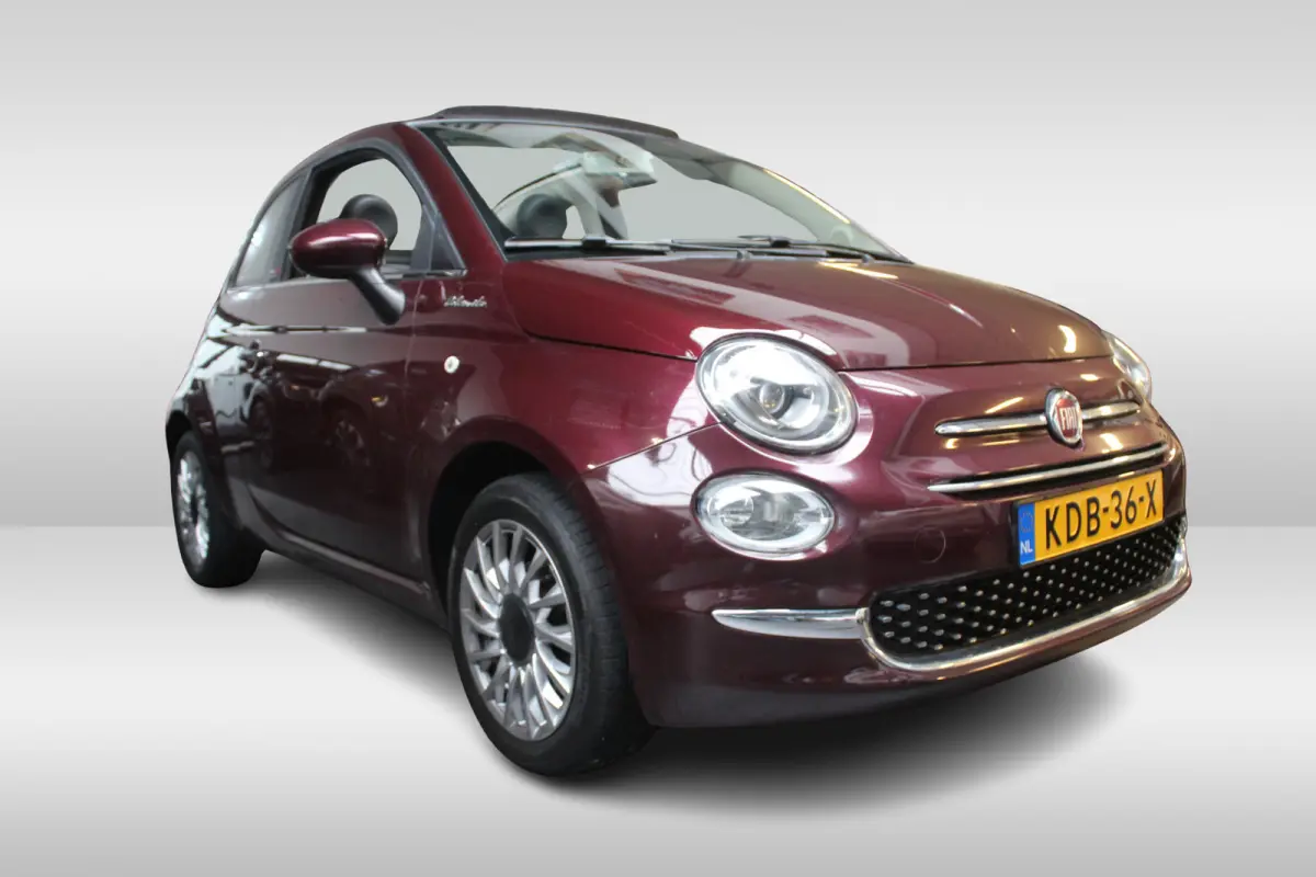 1.0 Hybrid Dolcevita CABRIO l Lederen Bekleding l Cruise Control l Airco l Apple Carplay/ Android Auto l 15 Inch
