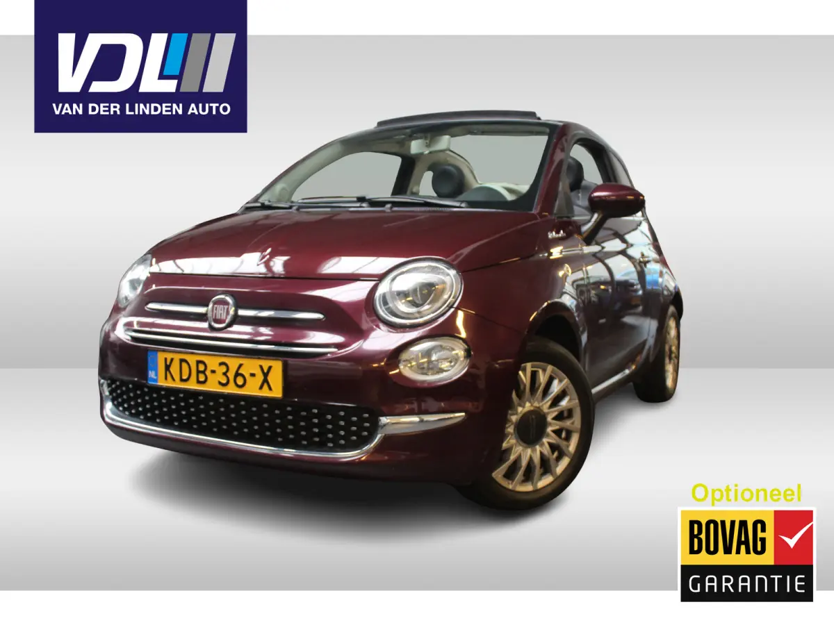 1.0 Hybrid Dolcevita CABRIO l Lederen Bekleding l Cruise Control l Airco l Apple Carplay/ Android Auto l 15 Inch