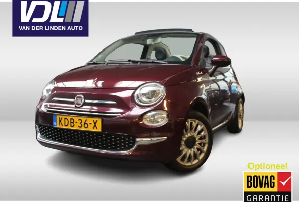 1.0 Hybrid Dolcevita CABRIO l Lederen Bekleding l Cruise Control l Airco l Apple Carplay/ Android Auto l 15 Inch