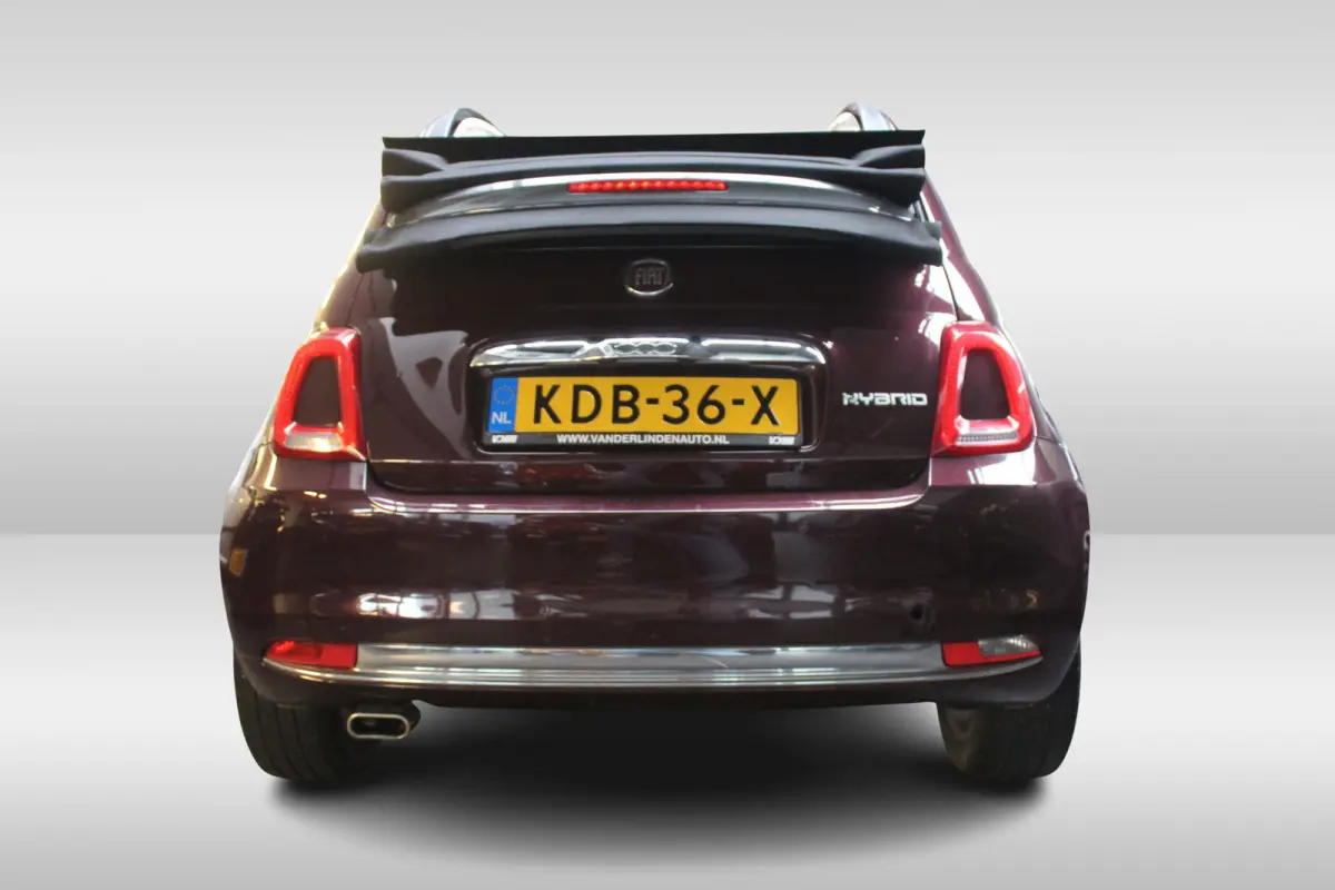 1.0 Hybrid Dolcevita CABRIO l Lederen Bekleding l Cruise Control l Airco l Apple Carplay/ Android Auto l 15 Inch