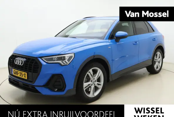 40 TFSI quattro S Line edition one | 190PK | Schuif/Kanteldak | Half Lederen Sportstoelen | Apple Carplay / Android Auto | Camera | Elektrische Kofferklep | Lichtmetalen Velgen |