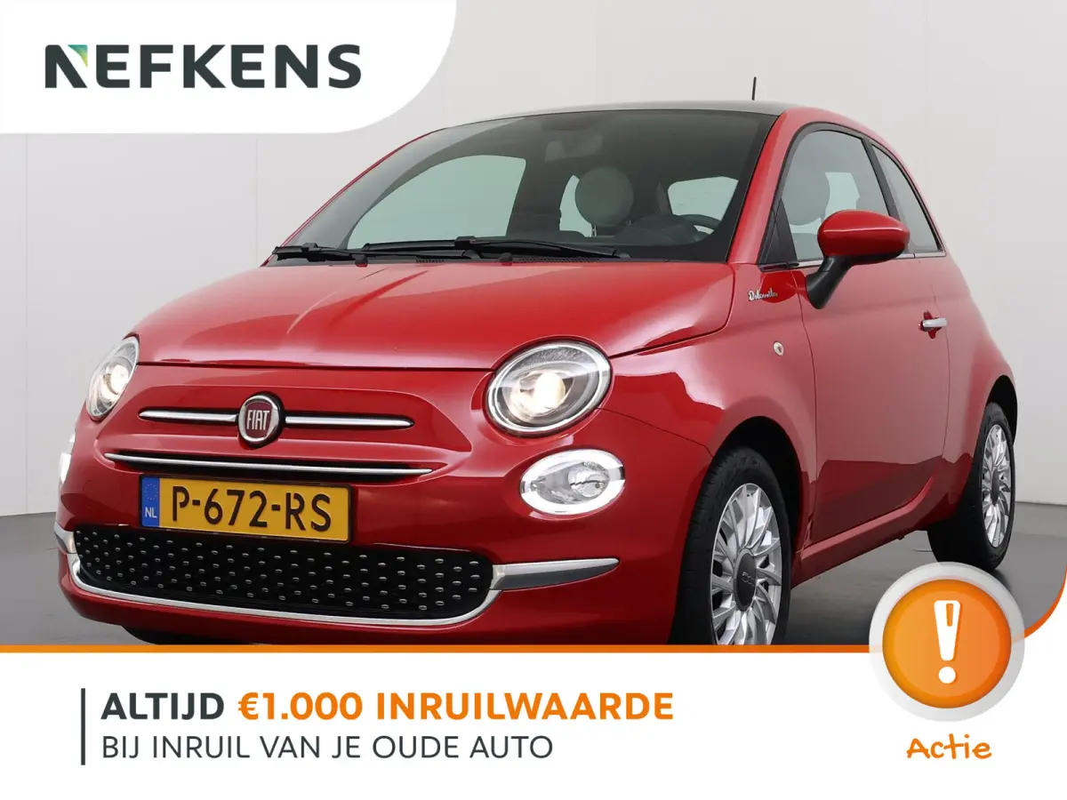 1.0 Hybrid Dolcevita | 1ste eigenaar | 2tone LEER/Stof | Glazen dak | Airco | AppleCarPlay/Android