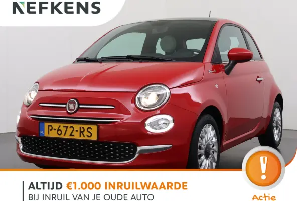 1.0 Hybrid Dolcevita | 1ste eigenaar | 2tone LEER/Stof | Glazen dak | Airco | AppleCarPlay/Android