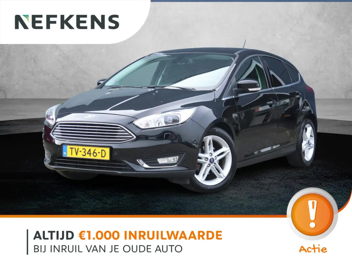 1.0 Titanium Navigatie | Airco | Lage KM | Dealer onderhouden | Trekhaak | Apple Carplay & Android Auto | All-season