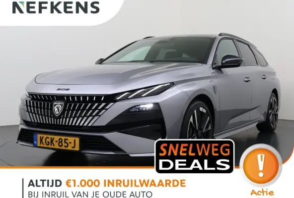 GT 195pk Plugin-Hybrid Automaat | VOORRAAR DEAL! | Navigatie | Alcantara bekleding | Elektrisch verstelbare bestuurdersstoel | Rondom camera | Drive assist pack | Elektrische achterklep | Ap
