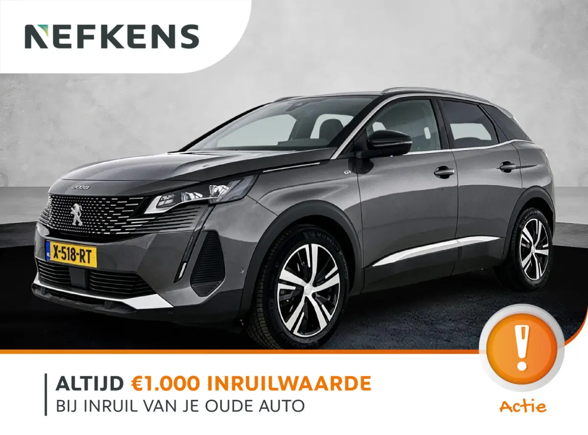 1.2 GT 130pk Automaat | Navigatie | Climate Control | Adaptieve Cruise Control | Camera | 18"LMV | Stoelverwarming | Full-LED | Keyless Entry/Start | Apple Carplay/Android Auto |