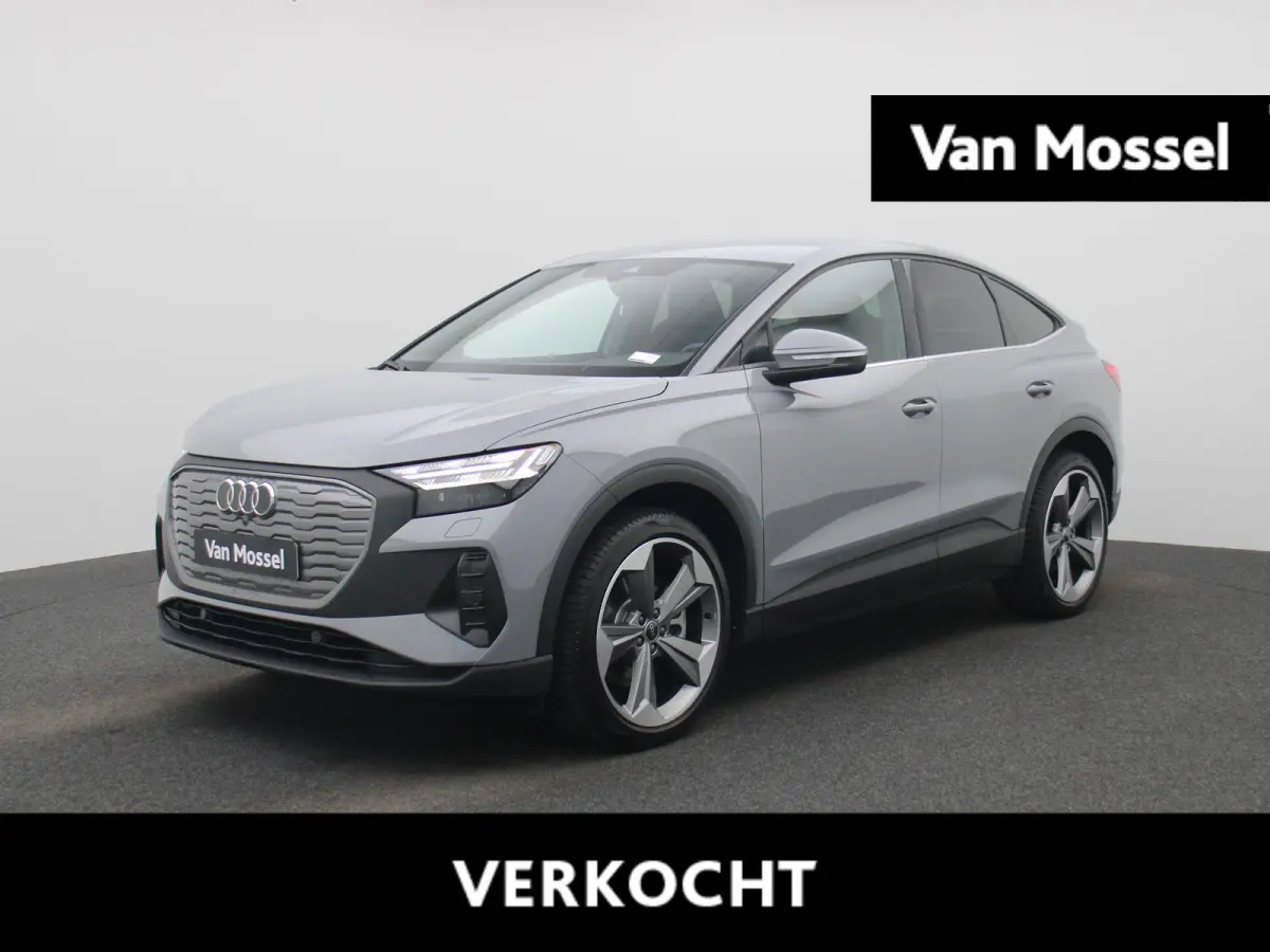 40 Edition 63 kWh l Climate control l Navigatie l Audi smartphone interface l Achteruitrijcamera l Head-up display l Matrix-ledkoplampen l Privacy glas l Dodehoekdetectie l Audi sound system