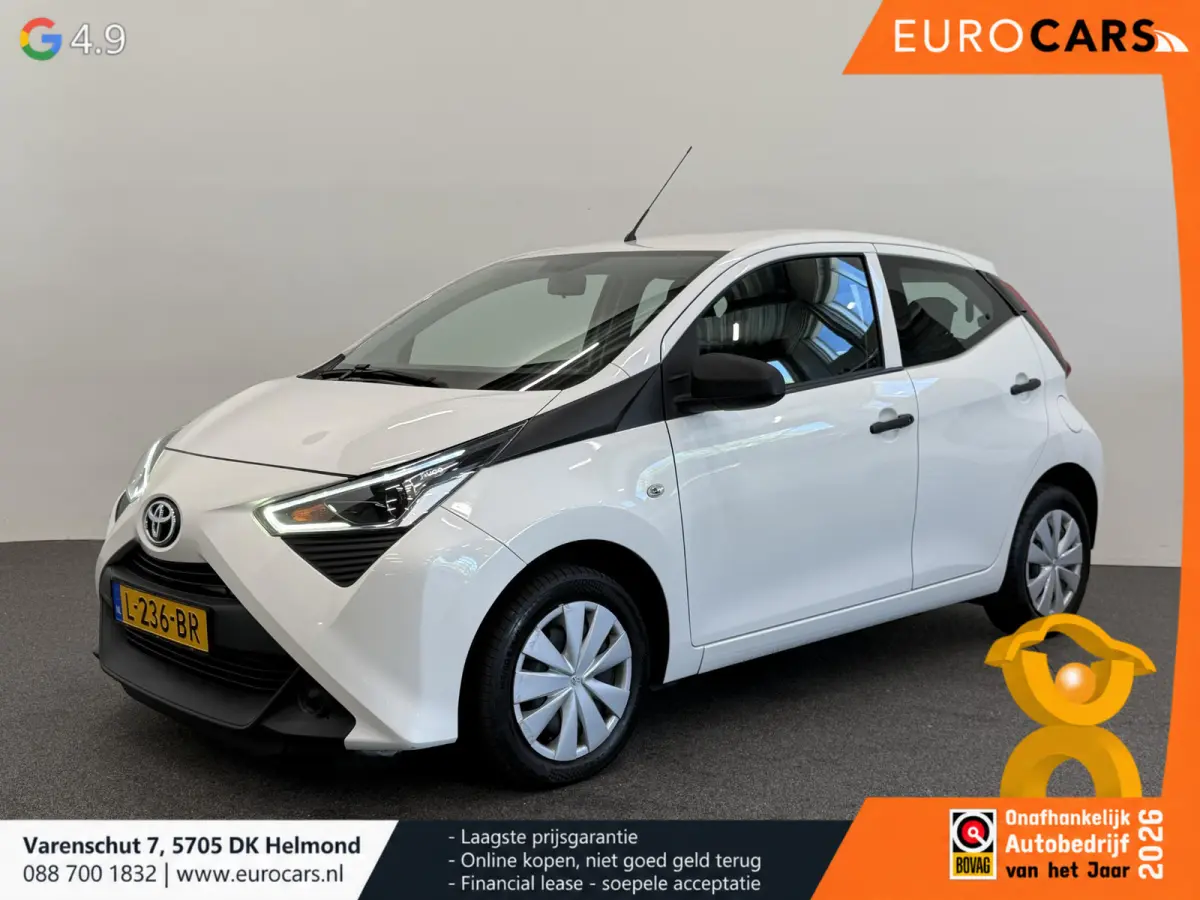 1.0 VVT-i x-fun Airco Bluetooth Centrale vergrendeling + afstand bediening Electrische ramen Led 5 Deurs