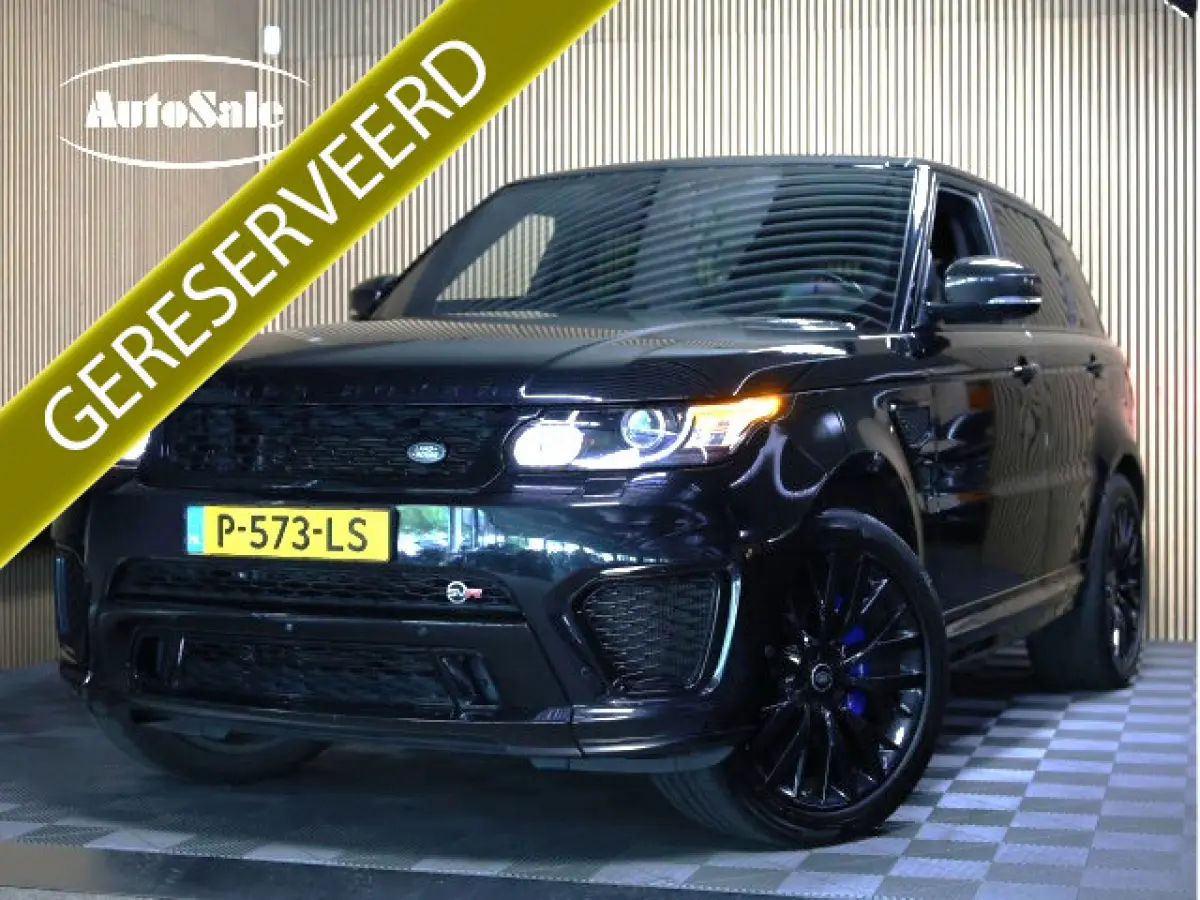5.0 V8 Supercharged SVR Carbon Edition AVM Full Option!