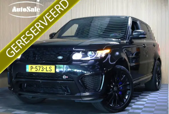 5.0 V8 Supercharged SVR Carbon Edition AVM Full Option!
