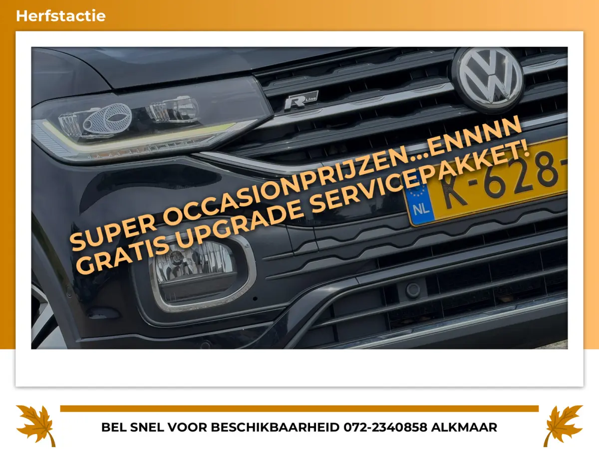 1.0 TSI DSG Automaat 2x R-Line - DeepBlack Pearl - Virtual/Camera/Carplay