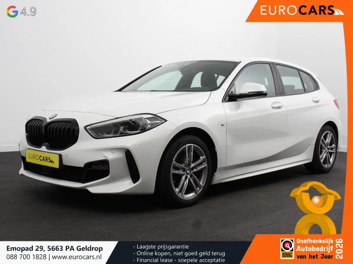 118i M-Sport Automaat Digitale Cockpit  Climate control  Stoel verwarming  LED  Sfeer verlichting  Lichtmetalen velgen  Navigatie  Apple carplay/ Android auto  Parkeersensoren