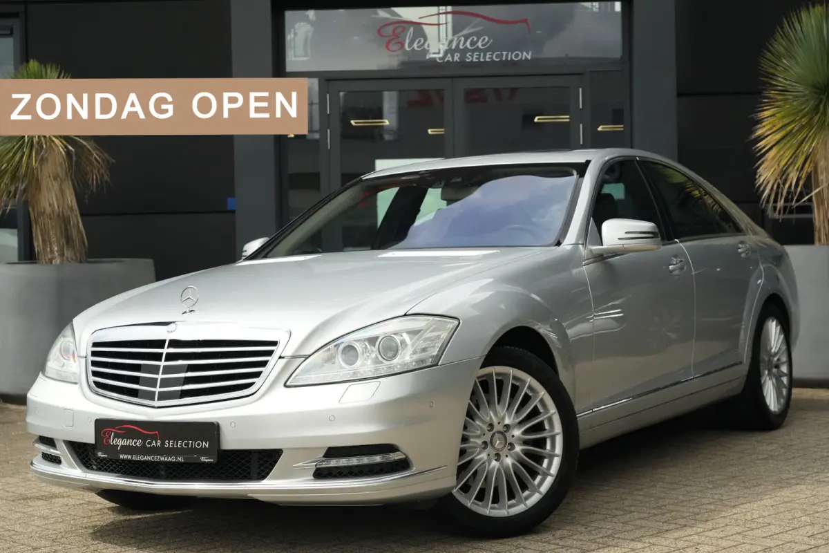 350 Prestige | 306PK | Schuifdak | HarmanKardon | NightVision | Leder | Mercedes-Benz S-Klasse 350 Prestige 306 PK met 3.5 V6 benzinemotor, schuif/-kanteldak, Harman Kardon premium audio, Ni