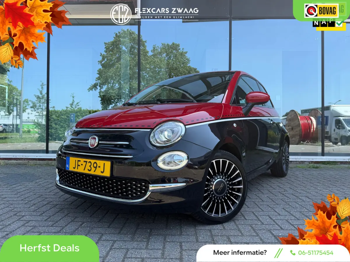 0.9 TwinAir Turbo Lounge Bi Colore - Media - Airco - 16” lmv - Org.NL