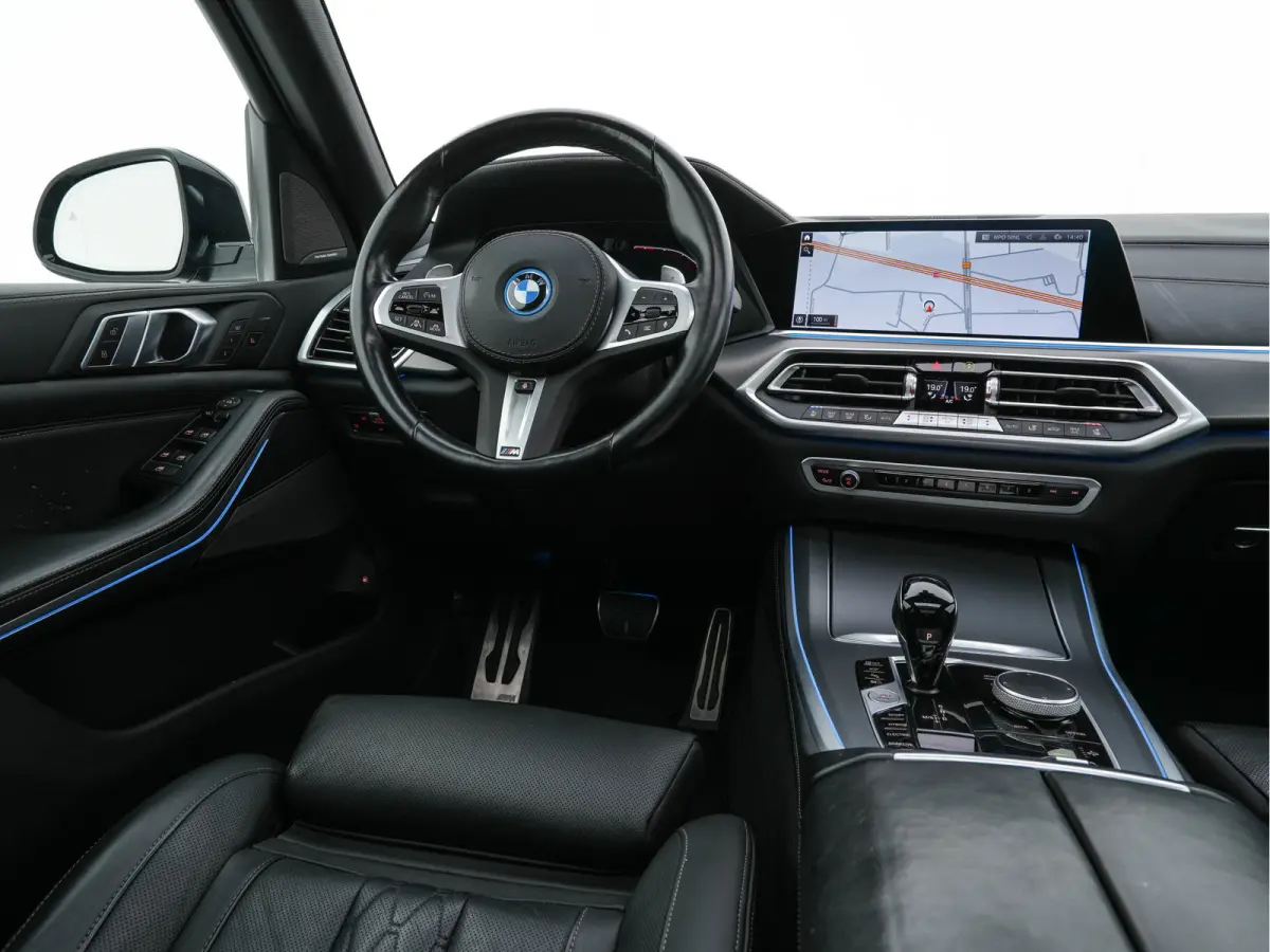 xDrive45e M-Sport-Styling High Executive (Plug-In) {SoH-91%} (INCL-BTW) *PANO | LEATHER | LASER-LED | HARMAN/KARDON | MEMORY-PACK | TOPVIEW | ADAPTIVE-CRUISE | BLINDSPOT | DIGI-COCKPIT | PRI