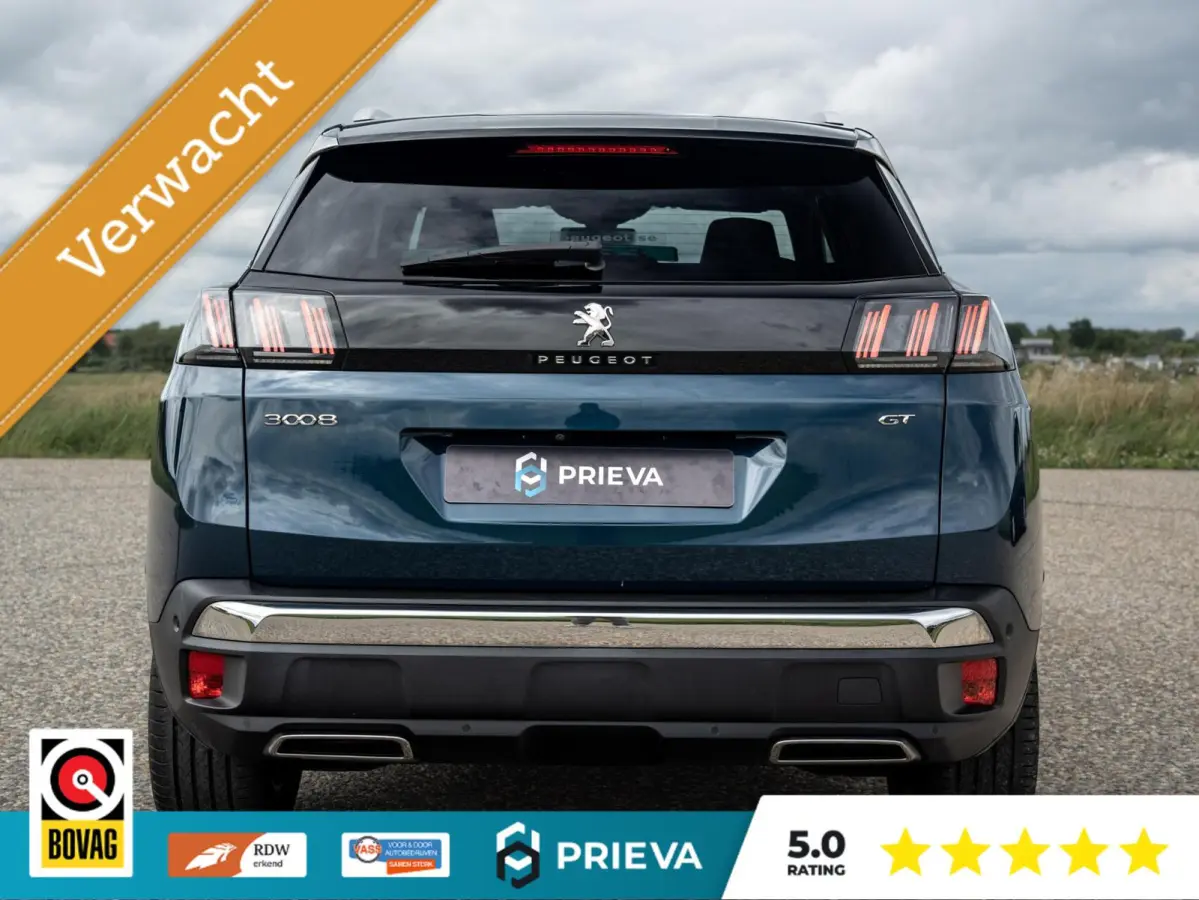 GT 1.2 PureTech 130PK Automaat GT Pack | Dealer | Camera | Elektrische Achterklep | Stoelverwarming