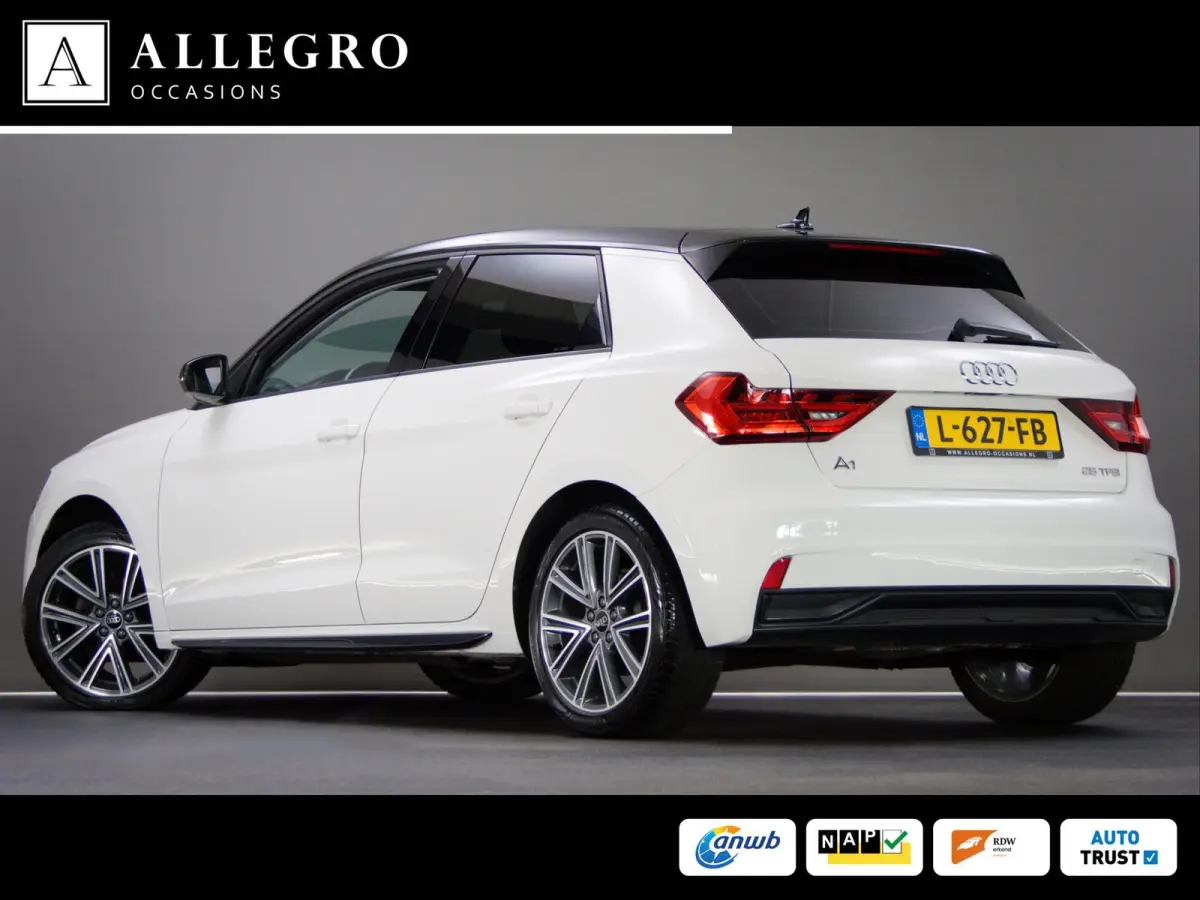 25 TFSI Sport (APPLE CARPLAY/ANDROID AUTO, CRUISE CONTROL, DIGITALE COCKPIT, BLUETOOTH, MULTIFUNCTIONEEL STUUR)