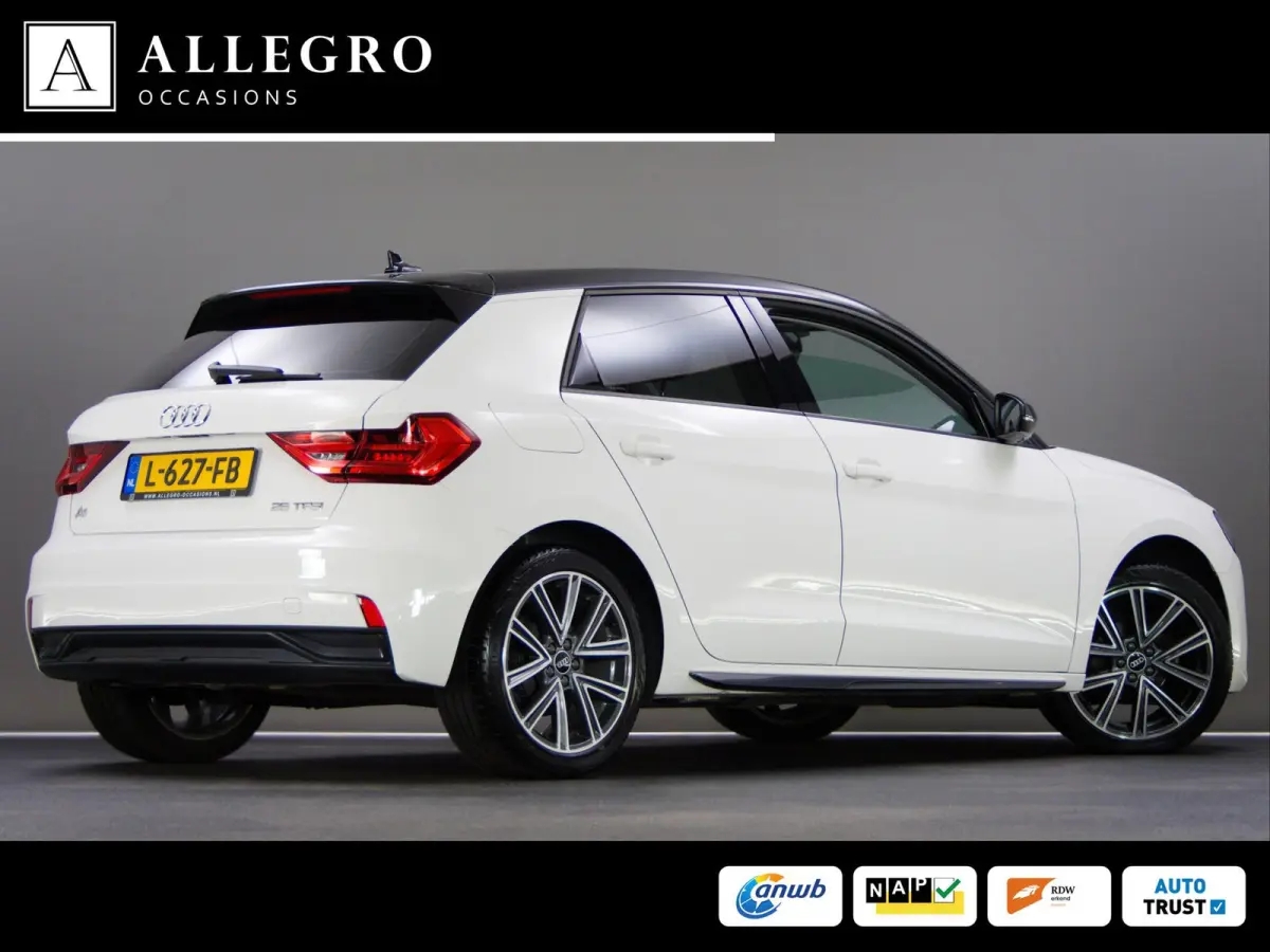 25 TFSI Sport (APPLE CARPLAY/ANDROID AUTO, CRUISE CONTROL, DIGITALE COCKPIT, BLUETOOTH, MULTIFUNCTIONEEL STUUR)