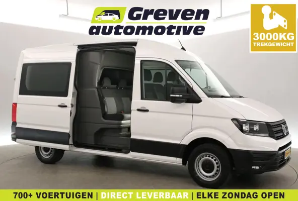 2.0 TDI 140PK L3H3 | DC | 6 Zits | 3000kg Trekgew. | Airco | Cruise | Camera | Carplay | Parkeersens.
