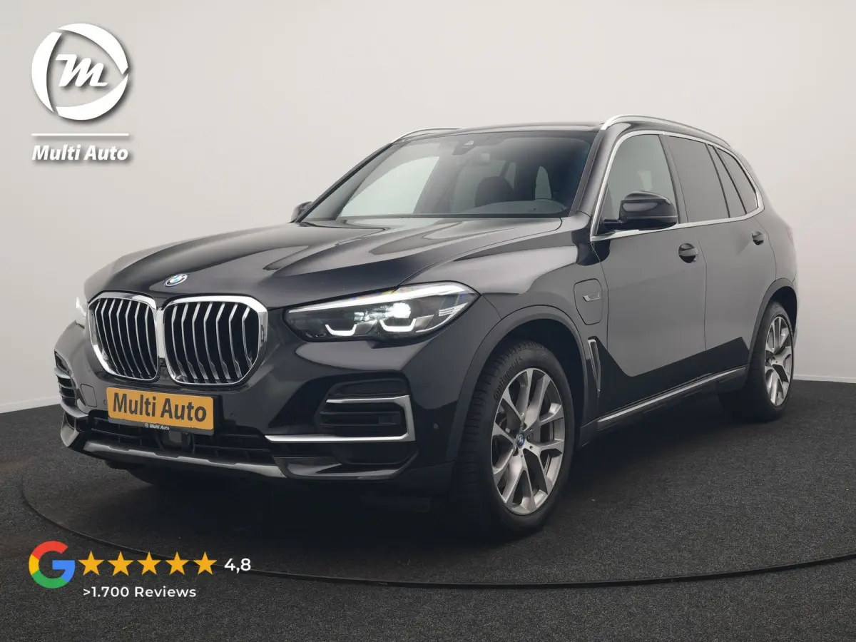 xDrive45e X Line PHEV 395pk Dealer O.H. | Luchtvering | Camera | Adaptief Onderstel | Lederen Sportstoelen Memory | Hifi Audio | Apple Carplay | Sfeerverlichting | Navigatie | DAB | Plug In 