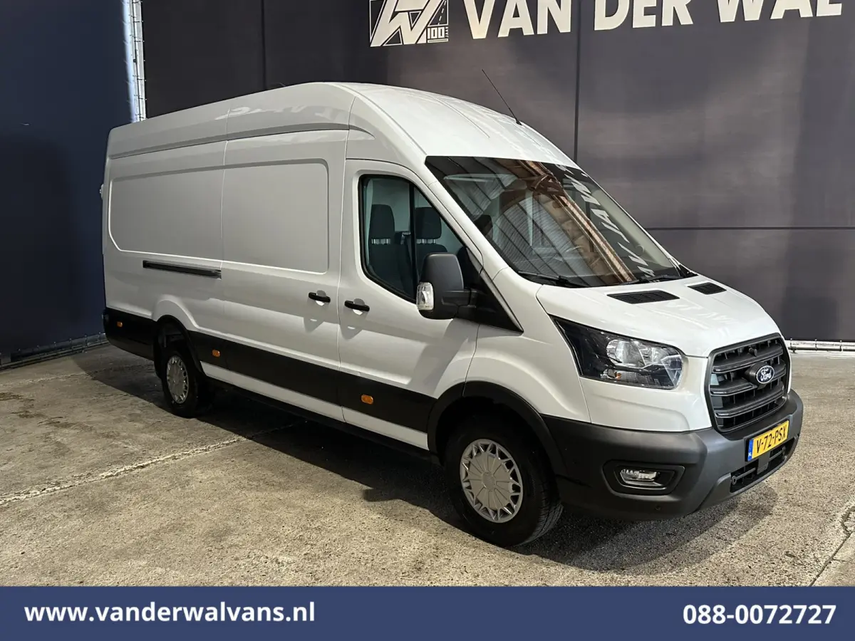 2.0 TDCI 130pk L4H3 Jumbo Euro6 Airco | Camera | Apple Carplay | Cruisecontrol | Verwarmde voorruit Android Auto, Parkeersensoren, Bijrijdersbank
