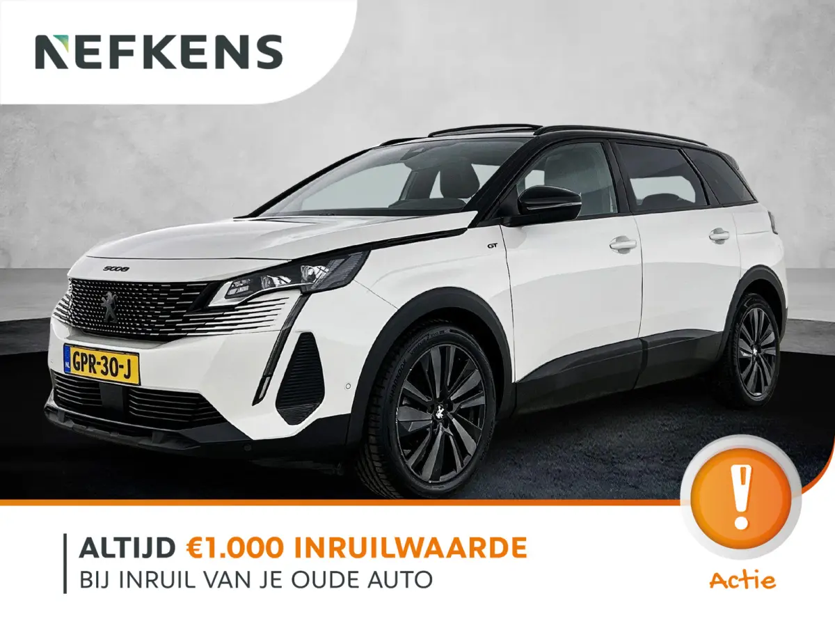 1.2 130pk GT Pack Business Automaat | Trekhaak | Schuif-/Kanteldak | Elektrische Klep | Navigatie | Adaptieve Cruise Control | Climate Control | 19"LMV |