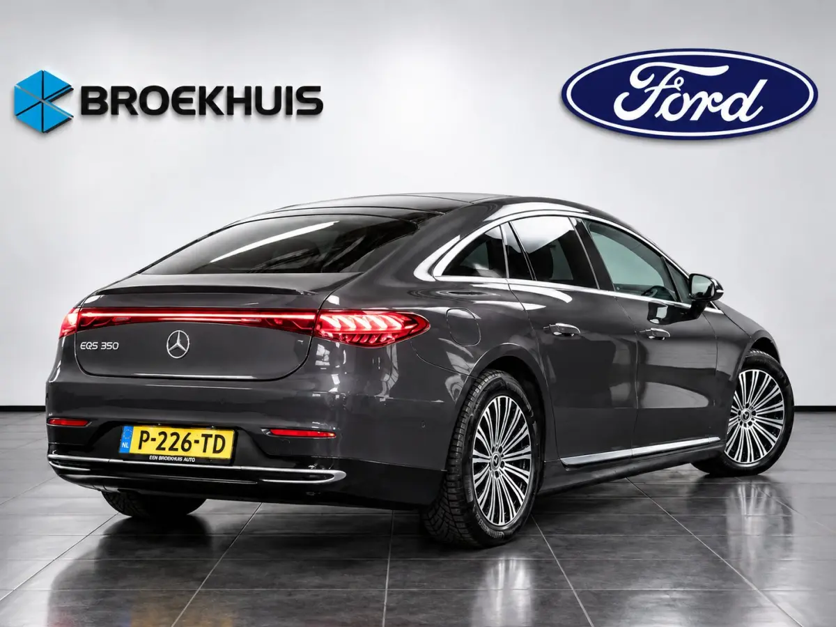 350 Business Line 90 kWh | Elek. Trekhaak | Memory | Leder | 638KM WLTP | 4wiel besturing |