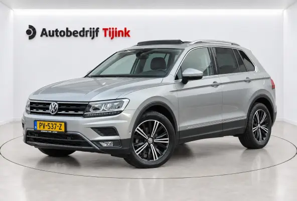 1.4 TSI 4MOTION Highline | Pano | Trekhaak | LED | Stoelverwarming | Leder | Elek. stoelen | Virtual | Keyless |