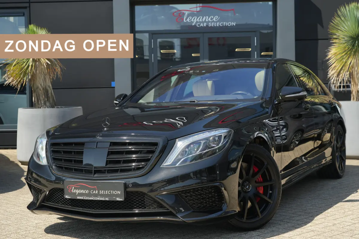AMG 63 4MATIC Lang | 585PK | Pano | Burmester | 360° | HUD | Leder | Mercedes-Benz S-Klasse AMG 63 4MATIC Lang 585 PK met 5.5 V8 biturbo, panoramadak, Burmester high-end audio, 360° camera