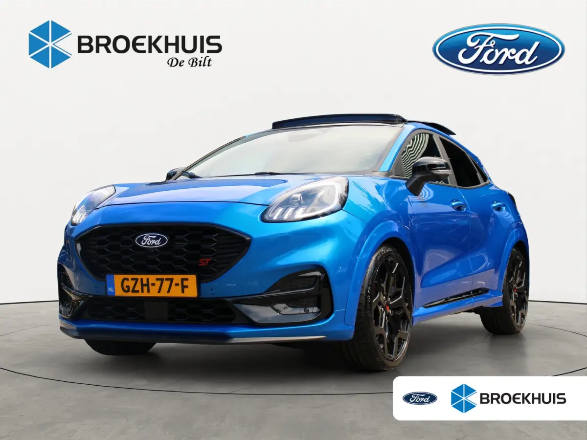 1.0EB ST-X | NL-AUTO! | 1E EIGENAAR! | PERFORMANCE PACK | WINTERPACK | ADAPTIVE CRUISE | PANODAK | 360° CAMERA | LANE ASSIST | DEALER OH! | FORD PERFORMANCE STOELEN
