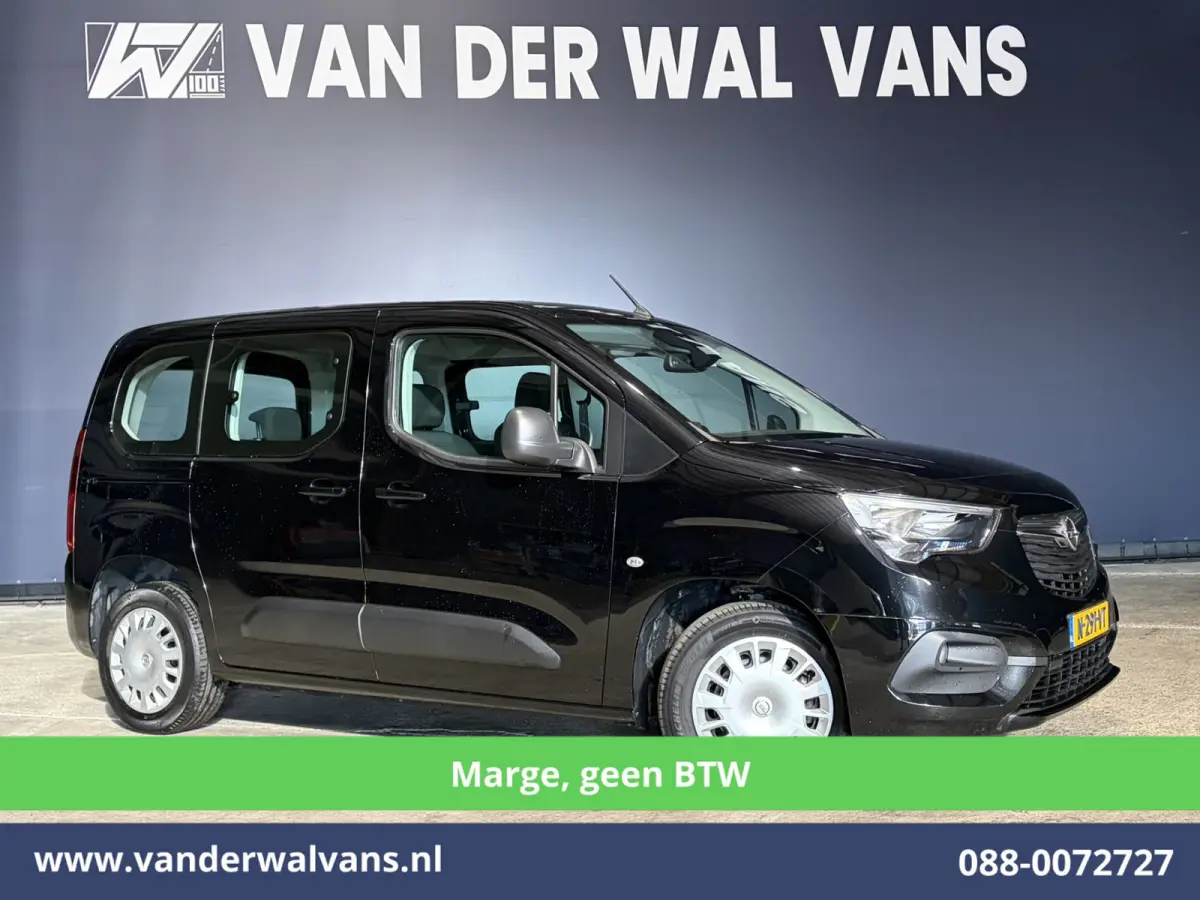 1.2 Turbo *Marge, geen BTW* Automaat 5 Persoons Benzine L1H1 Euro6 Airco | 5-Zits | Navigatie | Apple Carplay Android Auto, Cruisecontrol, Trekhaak, Parkeersensoren, Achterklep