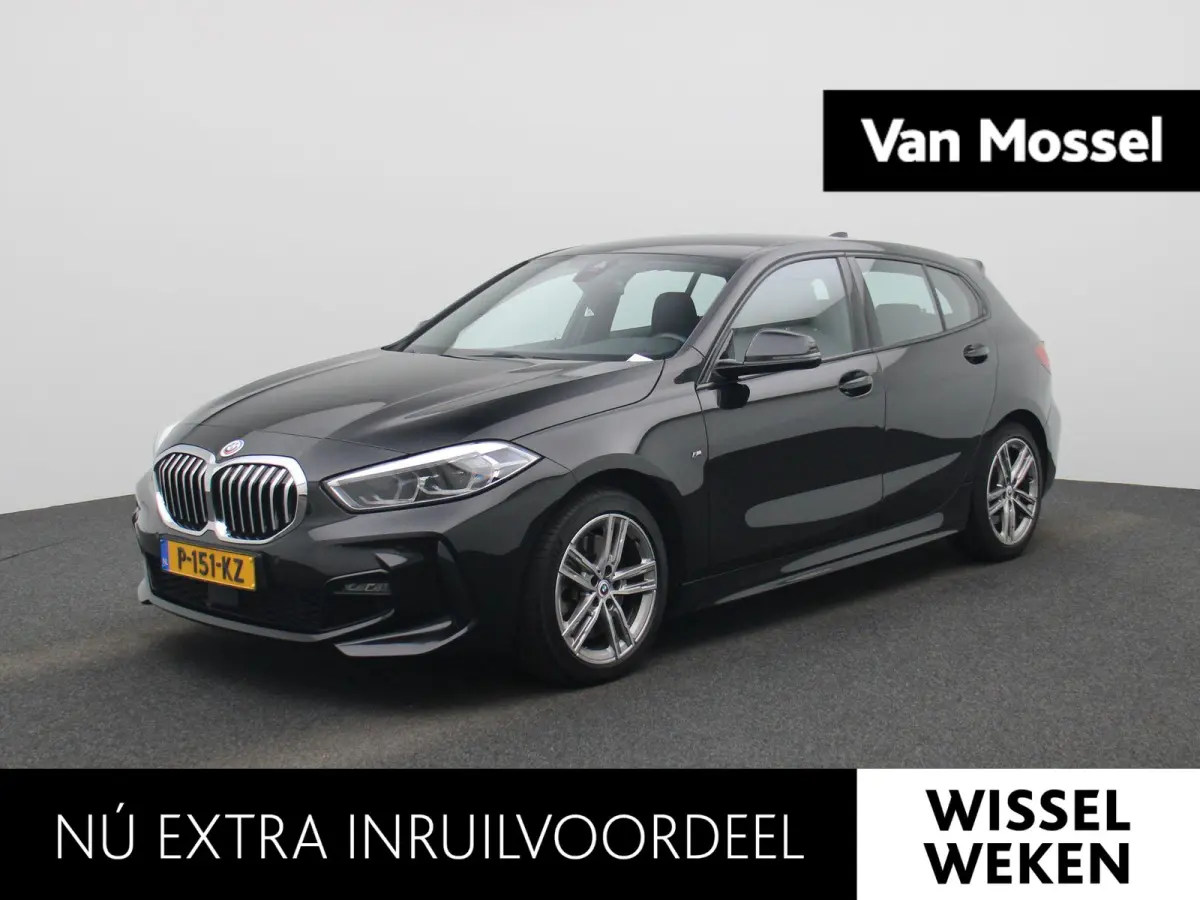 120i Business Edition | M-Sport 50 Jahre | Automaat | Apple Carplay / Android Auto | Navigatie | Stoel/Stuur verwarming | M-Aerodynamica | Half leder | Virtual cockpit | Cruise Control | Par