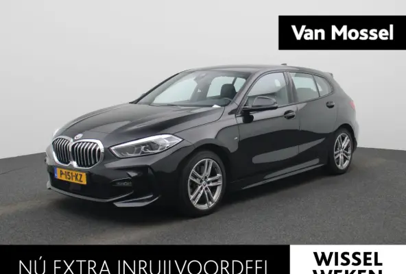120i Business Edition | M-Sport 50 Jahre | Automaat | Apple Carplay / Android Auto | Navigatie | Stoel/Stuur verwarming | M-Aerodynamica | Half leder | Virtual cockpit | Cruise Control | Par