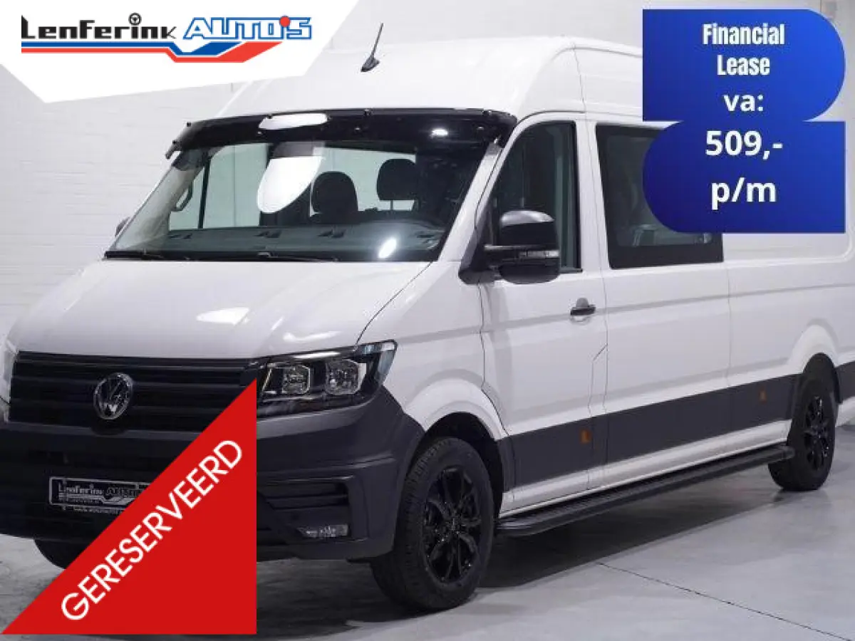 2.0 TDI 140 pk L4H3 Dubbel Cabine 6p Airco, Cruise control, 17" LMV, Treeplanken, PDC V+A