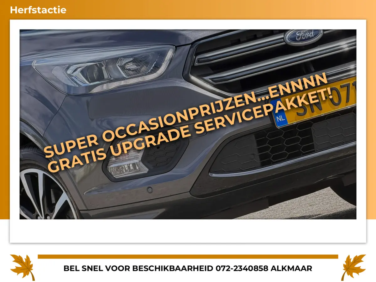 1.5 EcoBoost ST Line - Magnetic Grey - TSC/Trekhaak/SYNC3 - Topstaat