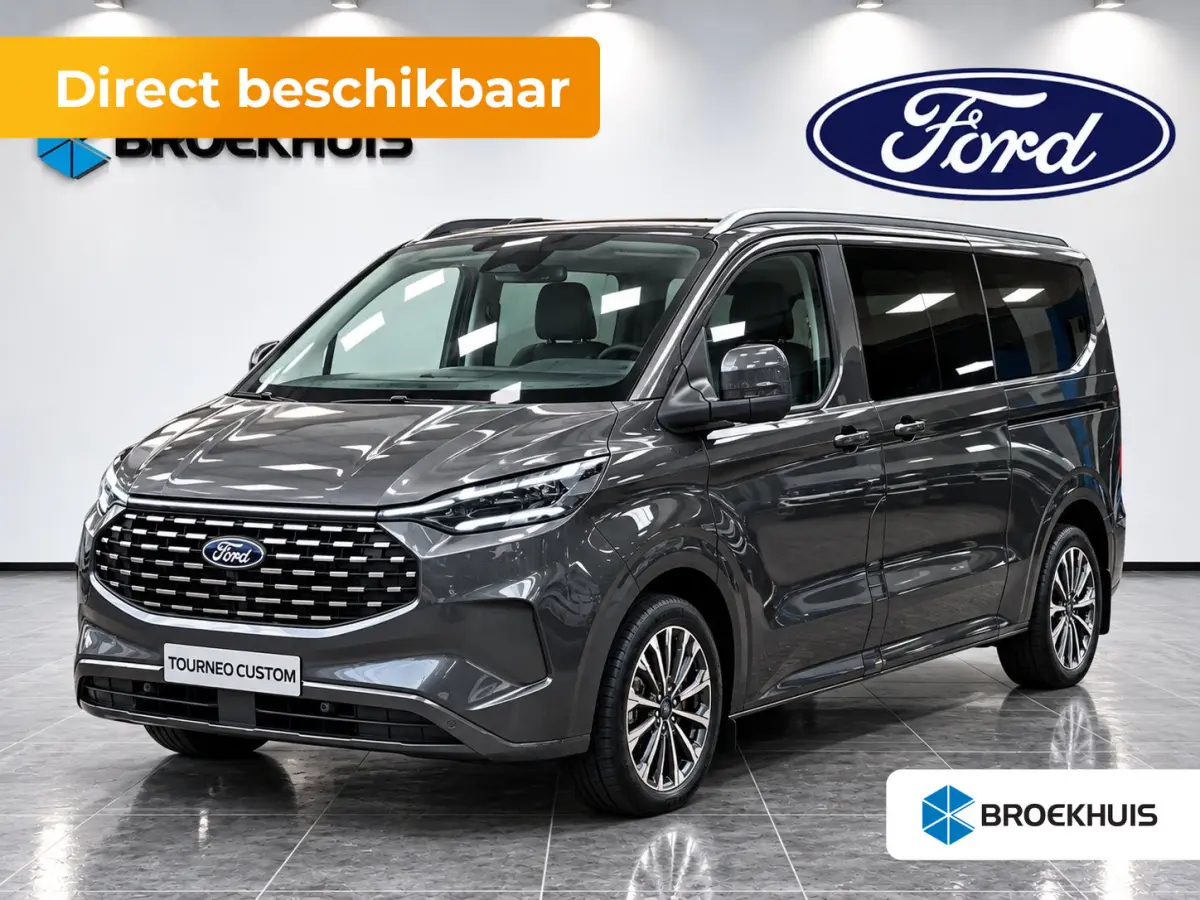 Tourneo Plug-in Hybrid 233pk L2 Titanium X | 8 Persoons | Matrix Led koplampen | Wegklapbare Trekhaak | Luxery Pack |