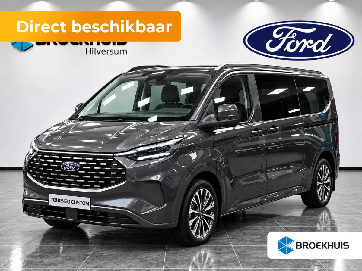 Tourneo Plug-in Hybrid 233pk L2 Titanium X | 8 Persoons | Matrix Led koplampen | Wegklapbare Trekhaak | Luxery Pack |