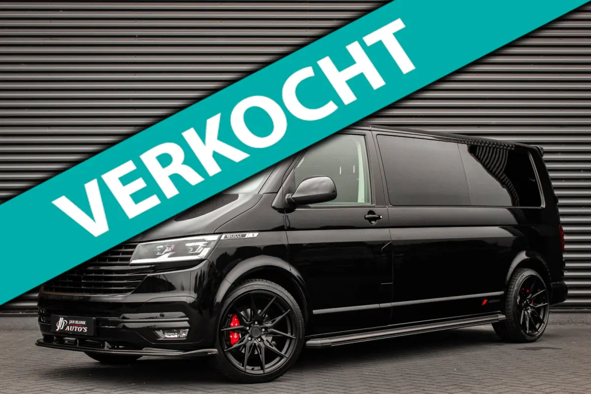 2.0 TDI L2H1 150PK BULLI DC DUBBEL CABINE / JB-EDITION / FULL OPTIONS / LEDER BEKLEDING / FULL BLACK/ APPLE