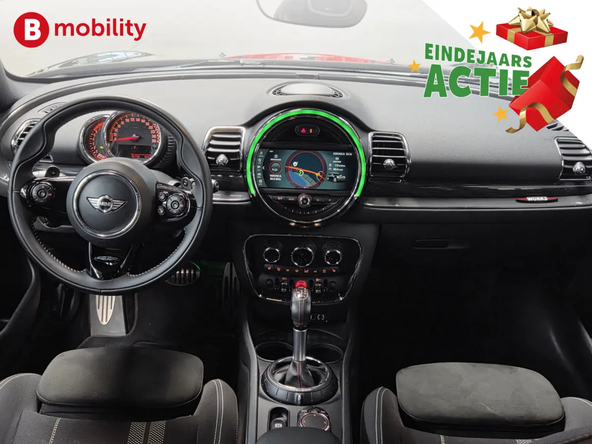 2.0 John Cooper Works 232PK Automaat ALL4 Chili | LED | Navigatie | PDC | Cruise Control | Sportstoelen